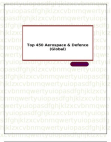 Top 450 Aerospace & Defence (Global)