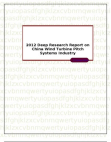 2012 Deep Research Report on China Wind Turbine Pitch Systems Industry