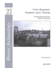 Turk's Boatyard Kingston upon Thames
