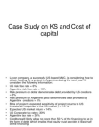 Cost of Capital