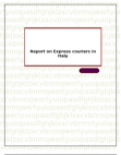 Report on Express couriers in Italy