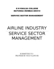 SERVICE SECTOR MANAGEMENT