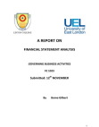Financial Statement Analysis 