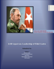 Leadership of Fidel Castro-LOD Project
