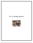 ITC echoupal analysis