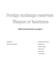 Foreign Exchange Reserves: Weapon or Insurance