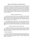 Monetary and fiscal policies in developing countries