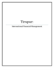 International Financial Management - Tirupur