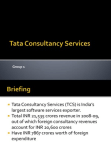 Derivatives and Risk: Tata Consulting Services (TCS)