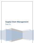 PepsiCo’s Supply Chain Management
