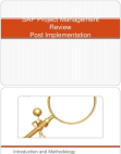 SAP Project Management Review