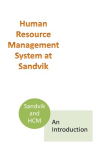 HCM(HR) Implementation at Sandvik
