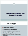 Operations Strategy and Competitiveness