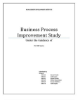 Business Process Improvement Study