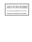 Role of RPO in India at Customer Empowering Services Pvt Ltd MBA Project