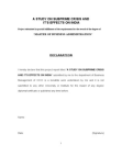 A Study on Subprime Crisis and Its Effects on India MBA Project