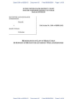 Memorandum of Mark Cuban in S.E.C. Case