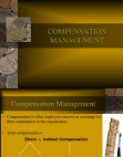 Compensation Management