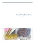 How to Write HR Policy