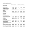 Balance Sheet of Raymond Ltd