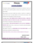 consumer behaviour in Max lifestle retail