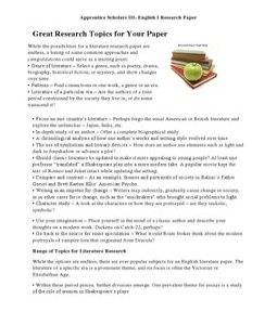 Best research paper topics in education