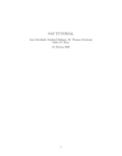 Tutorial about SAP