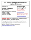 63 Killer Marketing Strategies 1