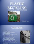 Plastic Recycling