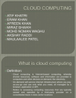Cloud Computing 