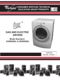Whirlpool Duet Gas and Electric Dryers L-69