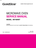 GoldStart Microwave Oven MV1604ST