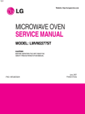 LG LMVM2277ST Microwave Oven