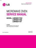 LG LMHM2017 Microwave Service Manual