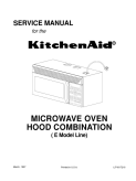 KitchenAid Microwave Oven Hood Combination E Model Line