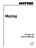 Maytag MER6750 Accellis 2X Range Service Manual