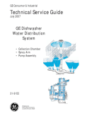 GE Dishwasher Water Distribution System
