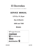 Frigidaire Affinity Dryer Service Manual