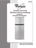 Whirlpool, Amana and Maytag Top-Mount Refrigerator Freezers R-111