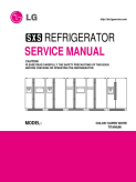 LG Side by Side Refrigerator Service Manual LRSC21935xx
