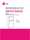 LG LTC22350SS Refrigerator Service Manual