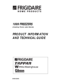 Frigidaire 1999 Freezers Service Manual