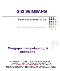 GIZI SEIMBANG