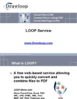 LOOP to PDF Service
