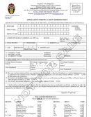 pnpa application form 2010