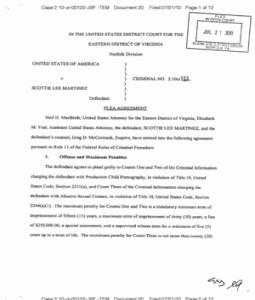 Scottie Lee Martinez Plea Scottie Lee Martinez Plea