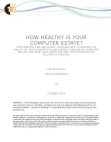 How healthy is your computer estate?