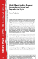 CLADEM and the Inter-American Convention on Sexual and Reproductive Rights
