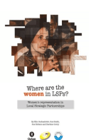 Where are the women in LSPs?: Women's representation in local strategic partnerships
