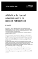 A Little Blue Lie: Harmful subsidies need to be reduced, not redefined